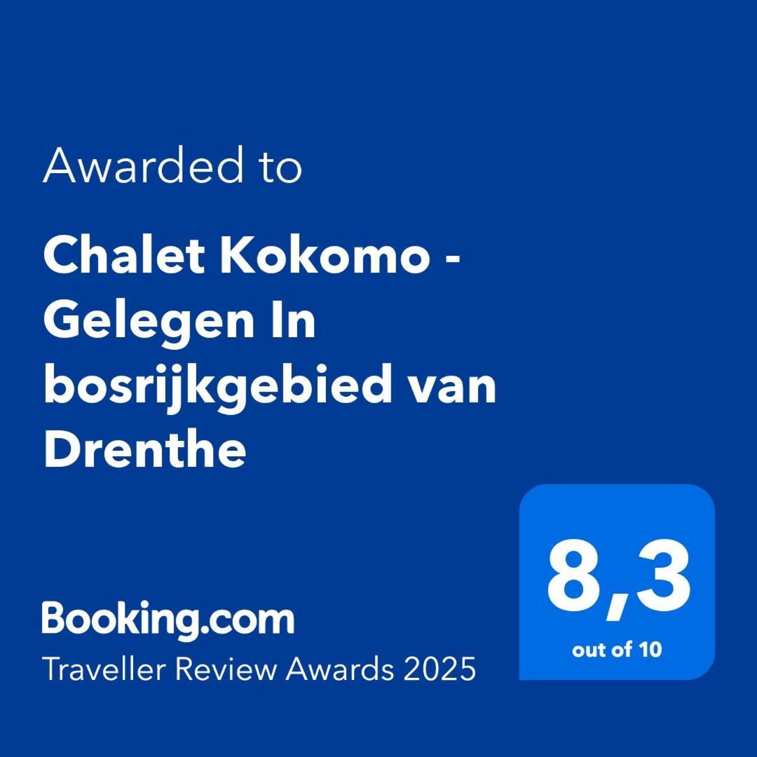 Chalet Kokomo - Gelegen In Bosrijkgebied Van Drenthe Eext Екстериор снимка